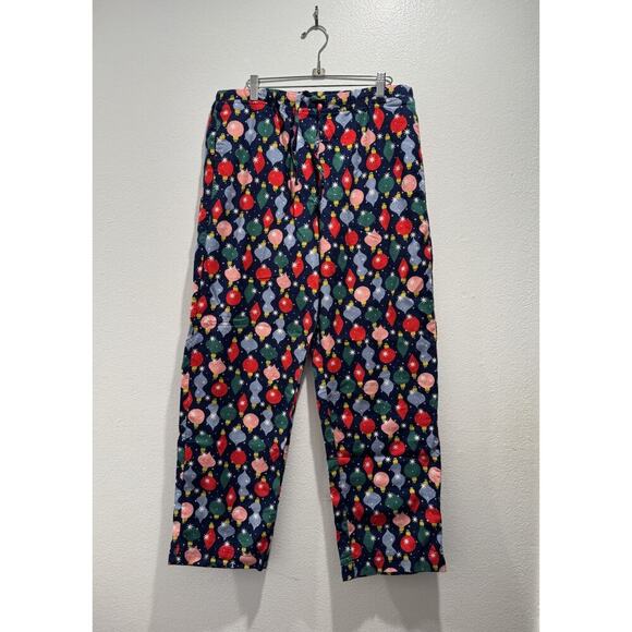 Hanna Andersson Other - Hanna Andersson Size Medium Christmas Holiday Ornament Flannel Pajamas Pants
